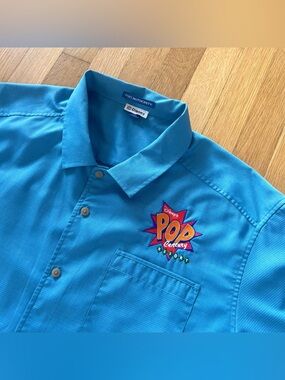 Walt Disney World Uniform Pop Century Resort Cast member Shirt RARE XXL